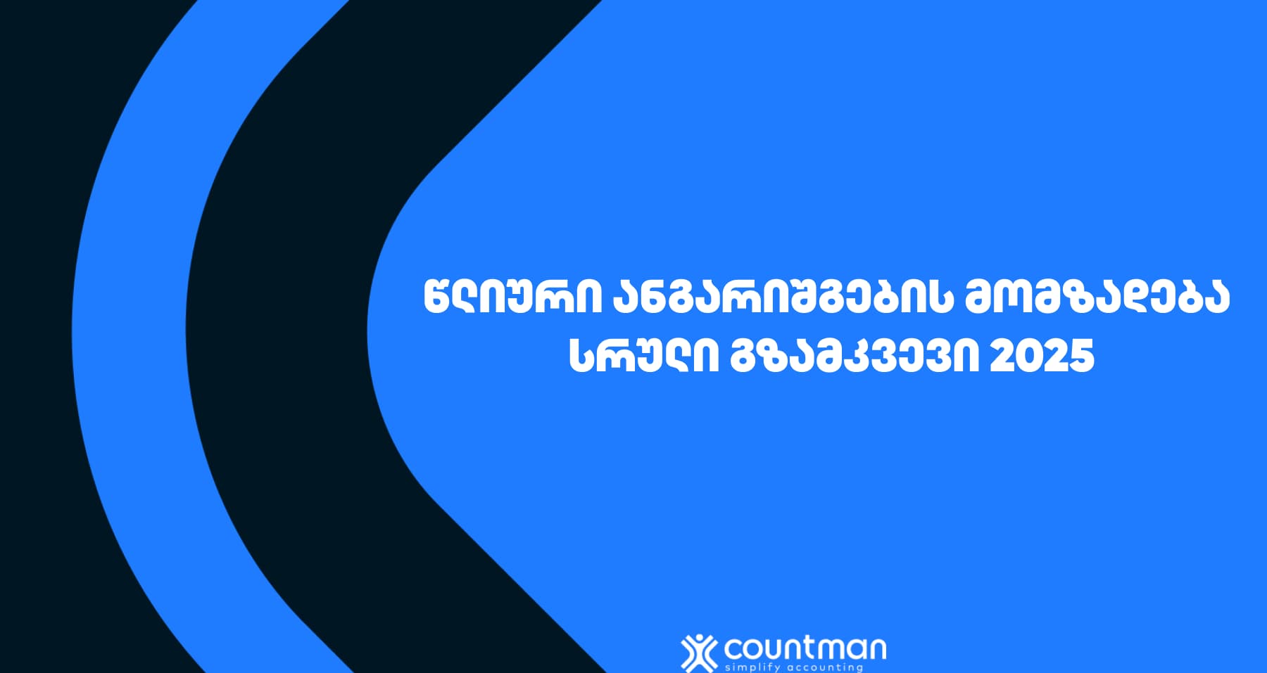 წლიური ანგარიშგების მომზადება