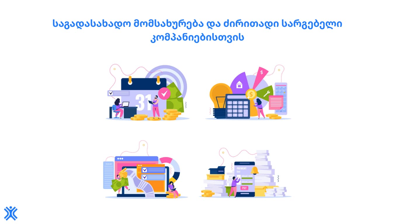 საგადასახადო მომსახურება - Countman